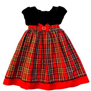 Gorgeous 3T Plaid Dress